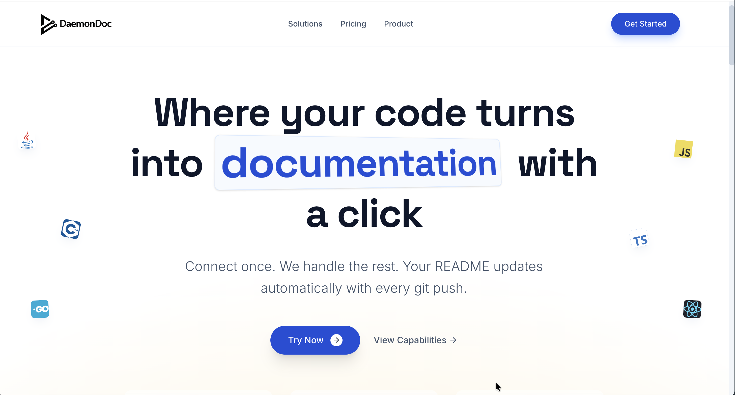 DaemonDoc - AI-Powered README Generator for GitHub | Automate Your ...